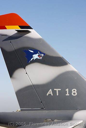 2004 AT-18 Alpha-Jet 002 AT-18 - This side of the tail shows the 
